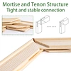 wooden frame bars