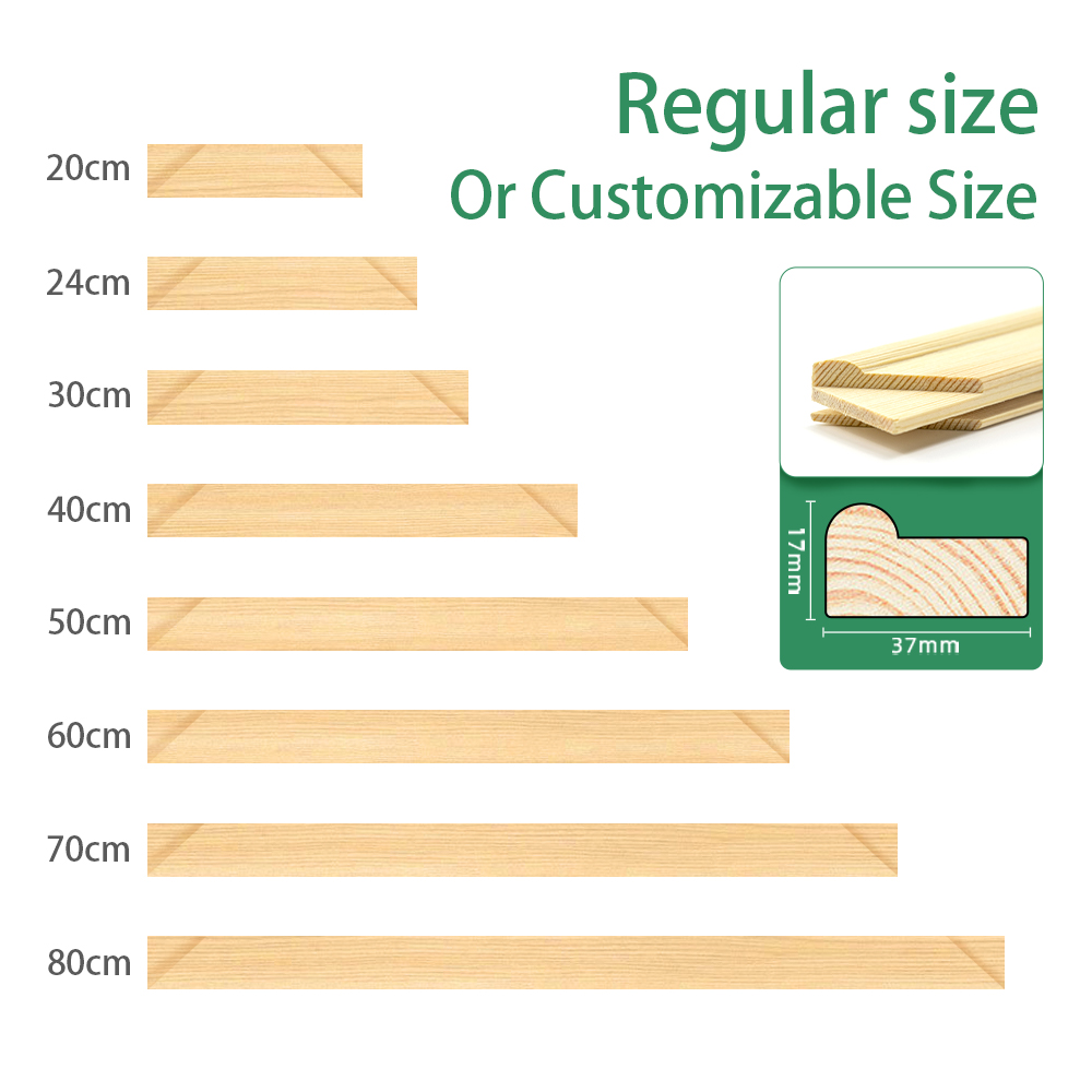 Pine Wood Stretcher Bars